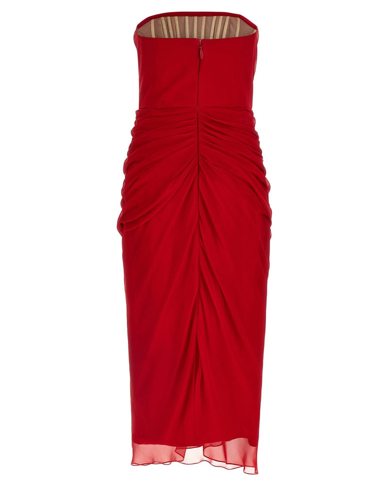 Carolina Herrera Chiffon Dress Glam Steals