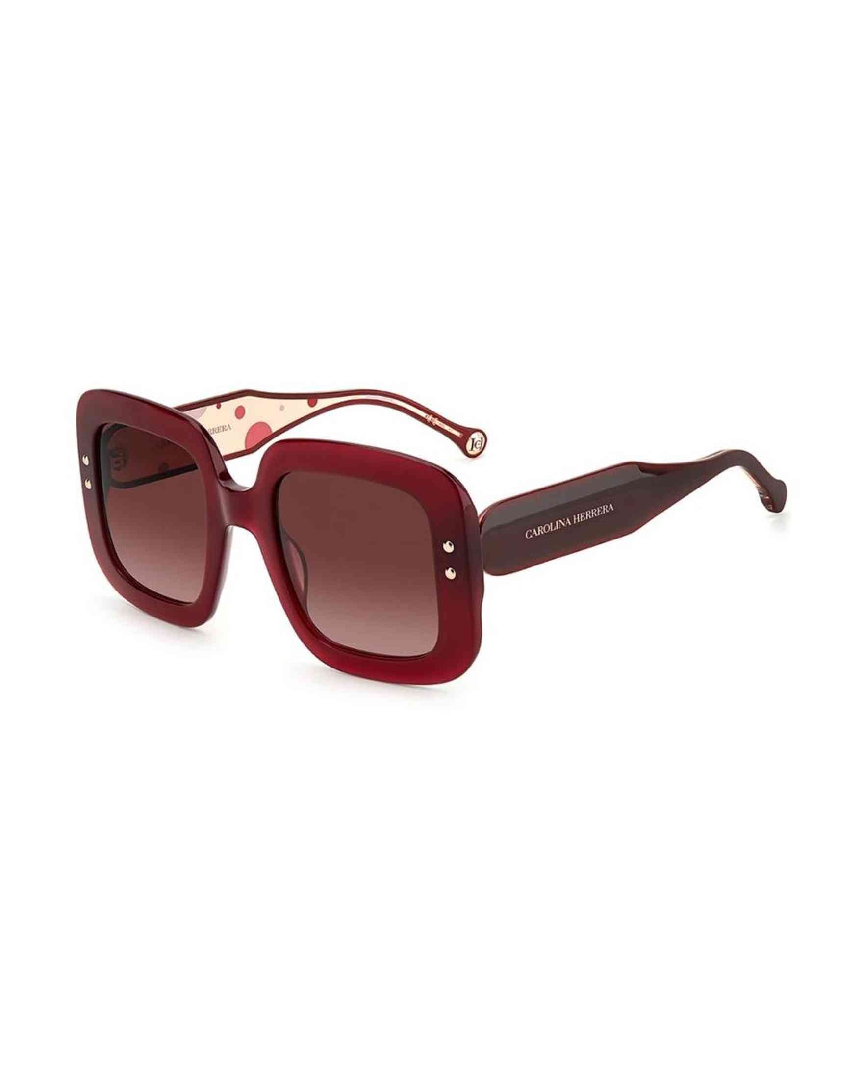 Carolina Herrera Resin Red Sunglasses Glam Steals