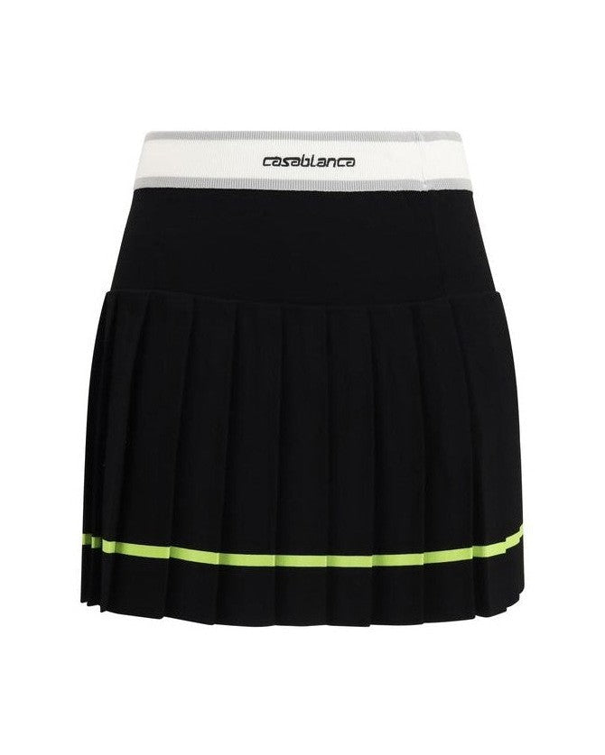 Casablanca Black Viscose Mini Skirt Glam Steals