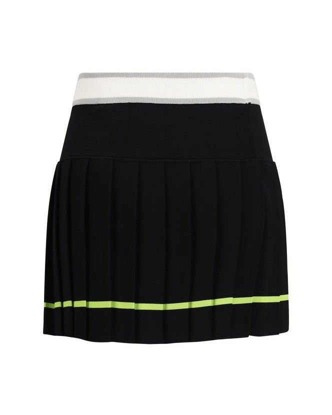 Casablanca Black Viscose Mini Skirt Glam Steals