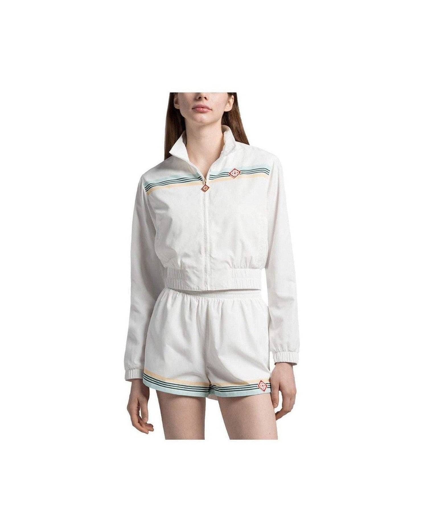 Casablanca Polyester White Sweater Glam Steals