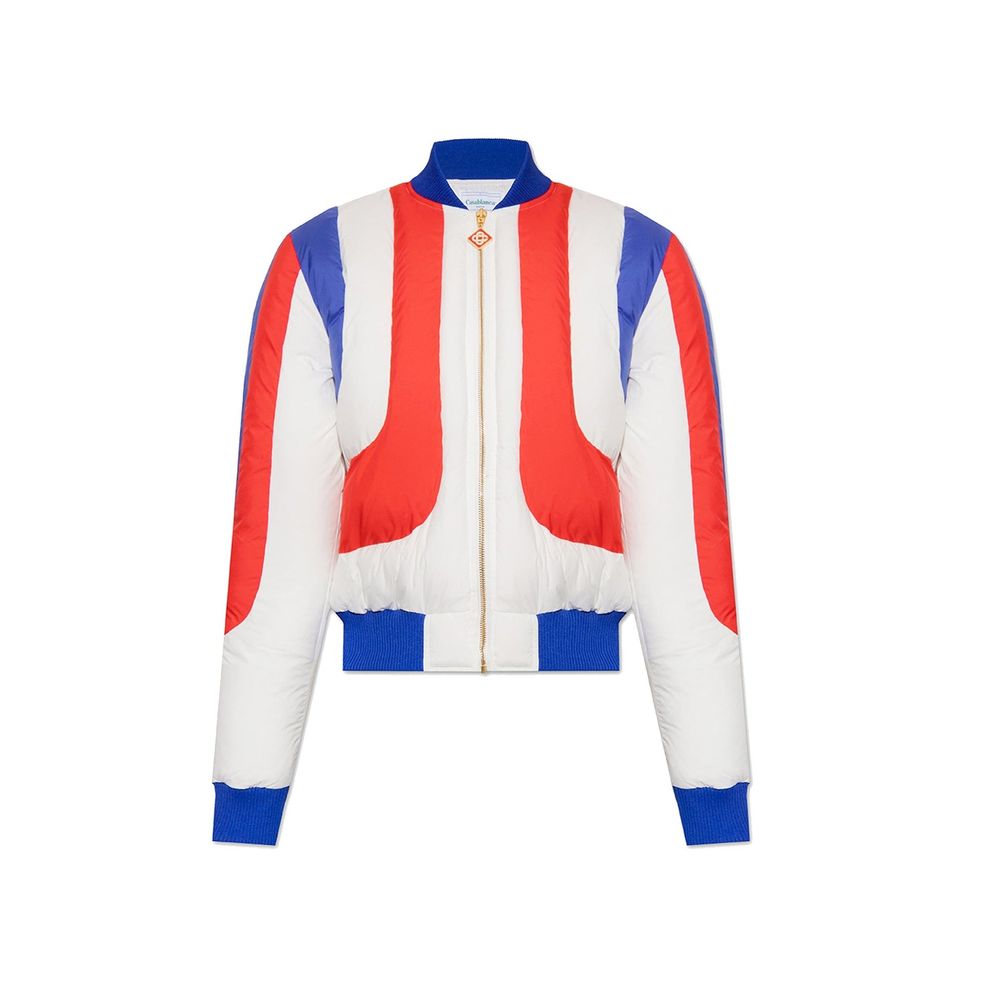 Casablanca Quilted Bomber Jacket Glam Steals