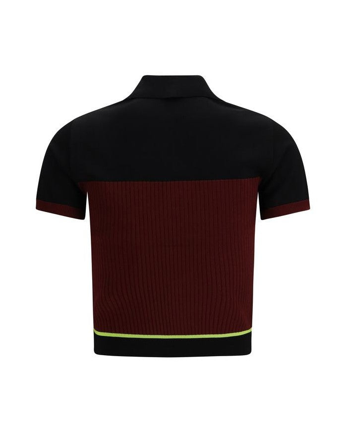 Casablanca Viscose Polo Shirt Glam Steals