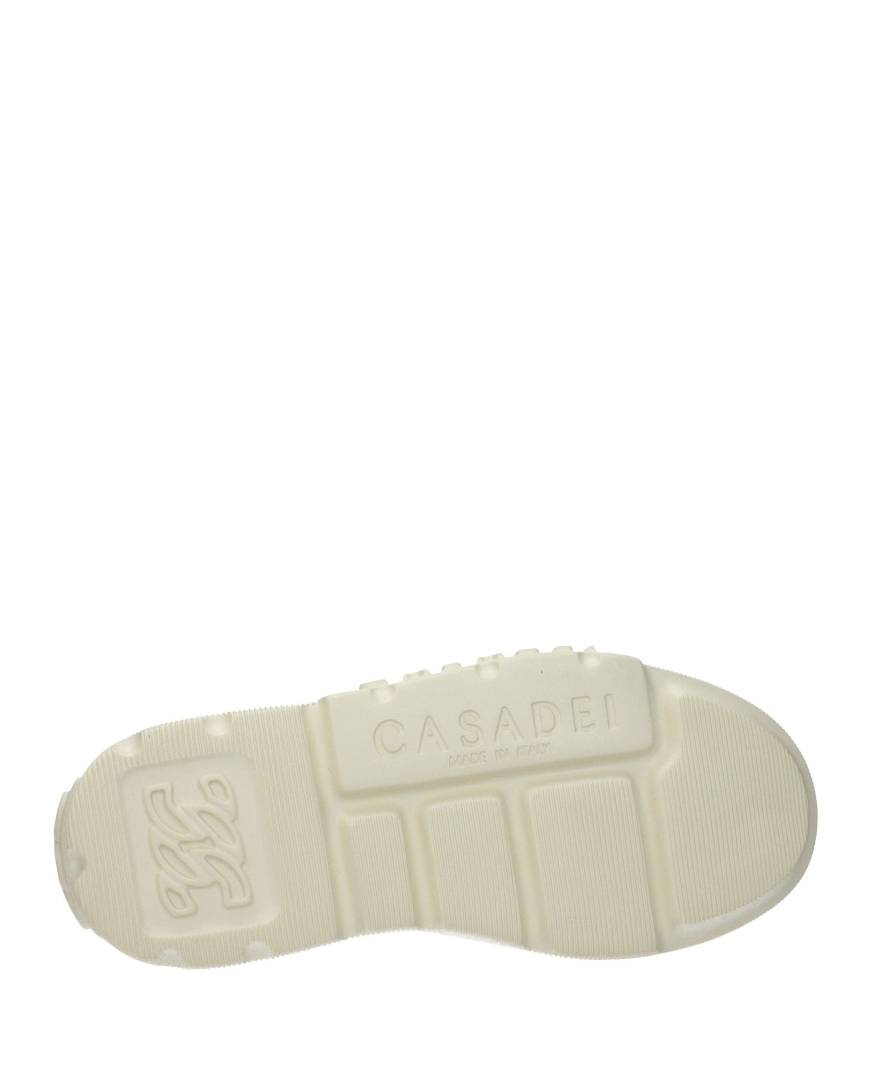 Casadei Beige Leather Chunky Sneakers 