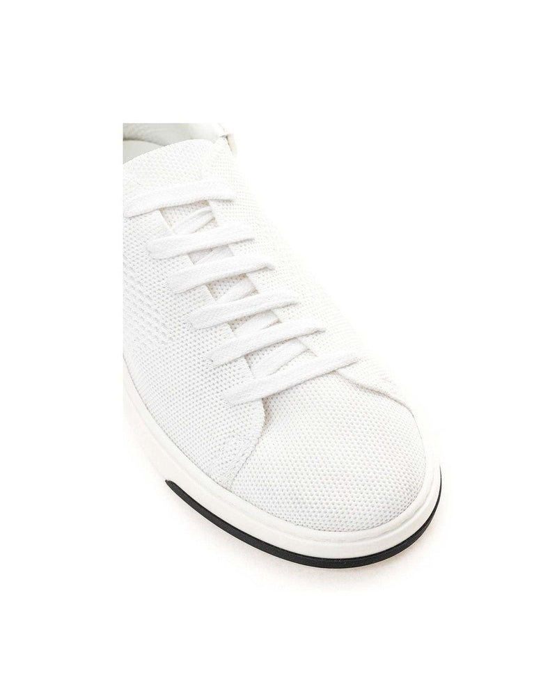 Casadei Elegant Leather White Sneakers Glam Steals