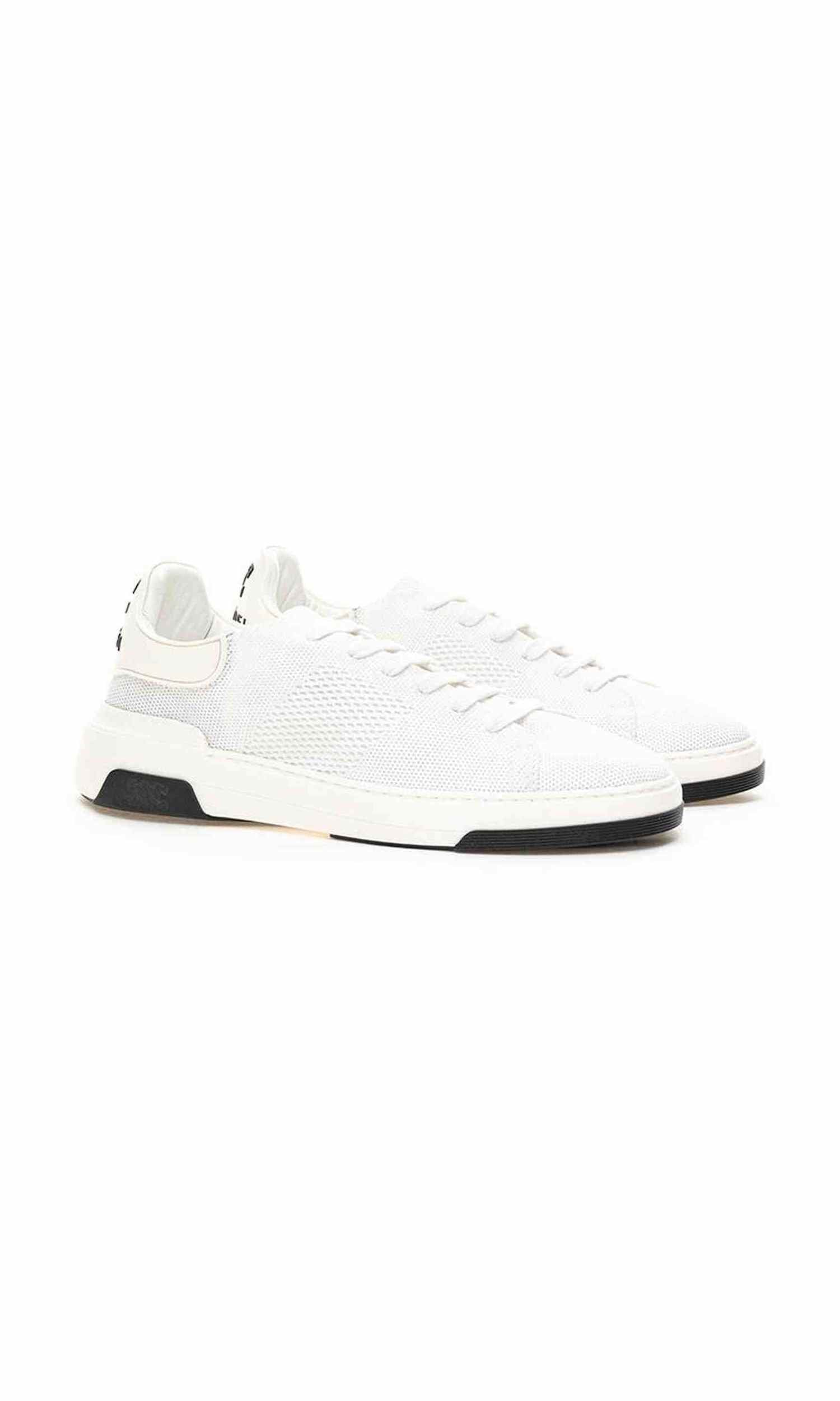 Casadei Elegant Leather White Sneakers Glam Steals