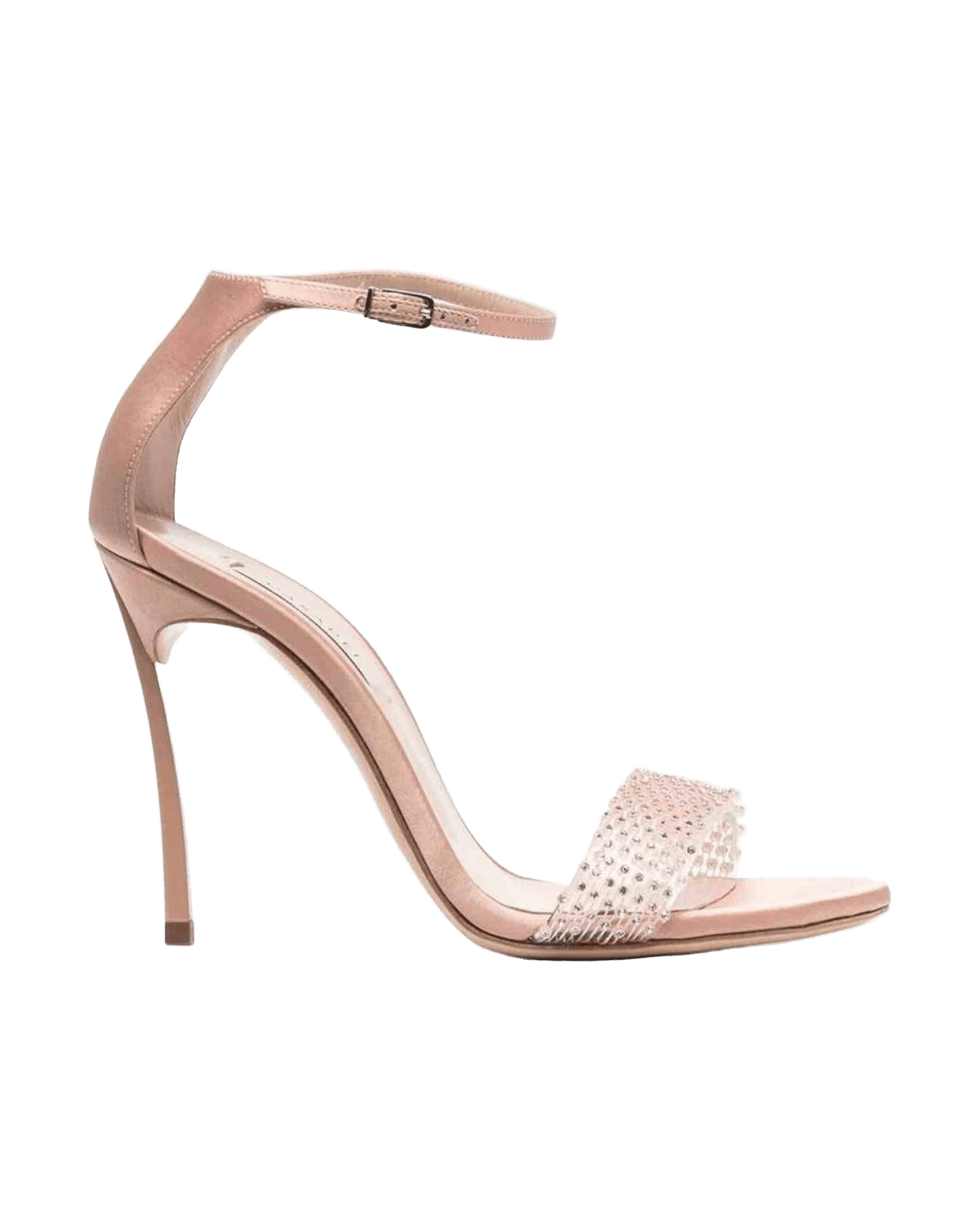 Casadei Satin 100mm Blade Twenties Sandals Glam Steals