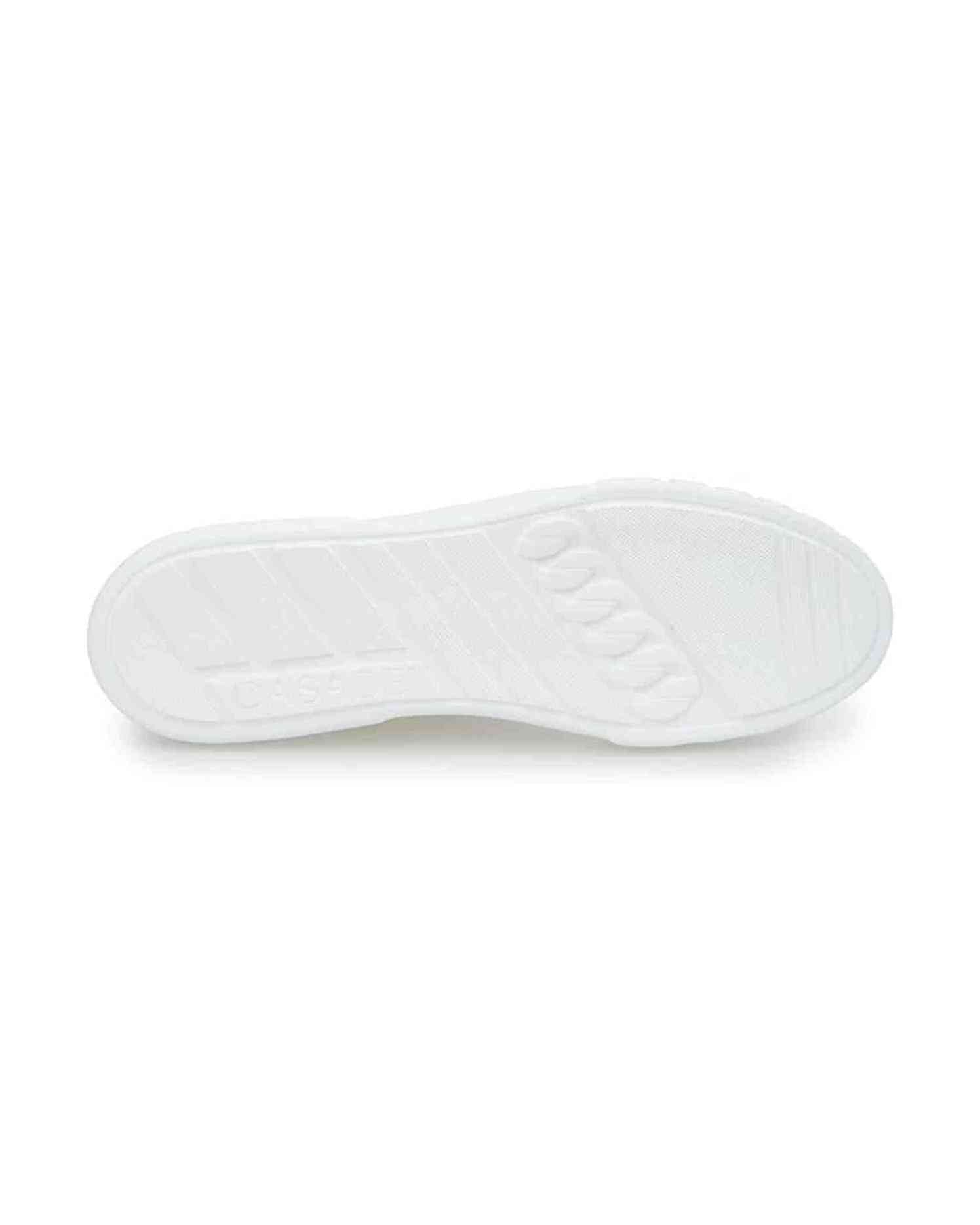 Casadei Sleek Leather White Sneakers Glam Steals