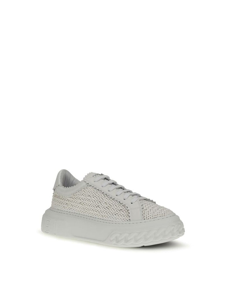 Casadei White Chunky Sneakers Glam Steals