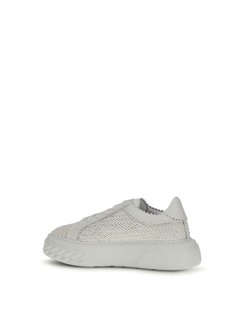 Casadei White Chunky Sneakers Glam Steals