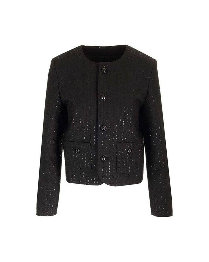 Celine Black Polyamide Coat Glam Steals