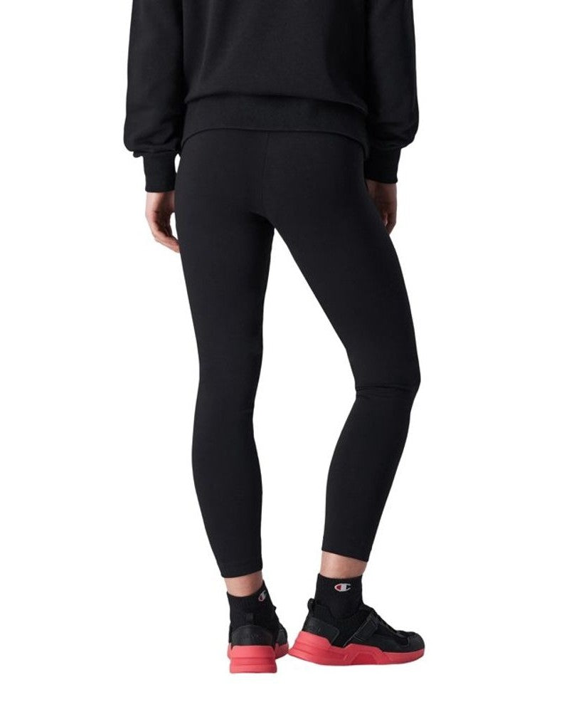 Champion Black Cotton Leggings Glam Steals