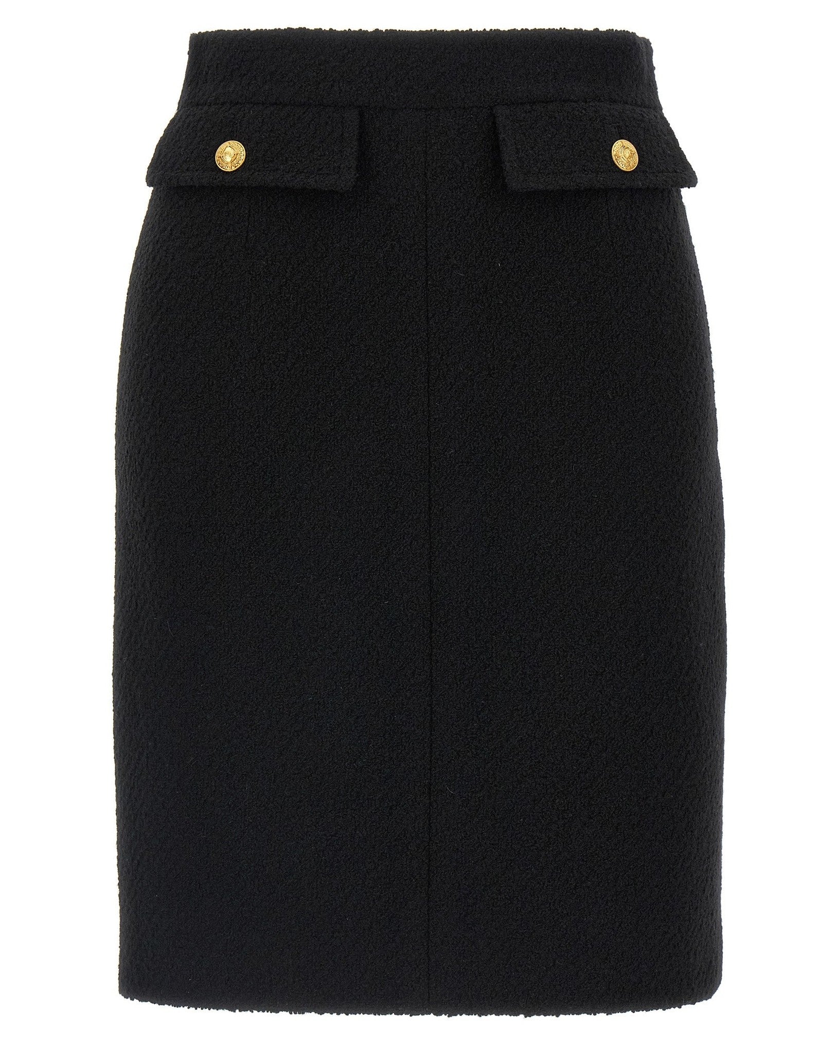 ChloÉ Bouclé Wool Skirt Glam Steals