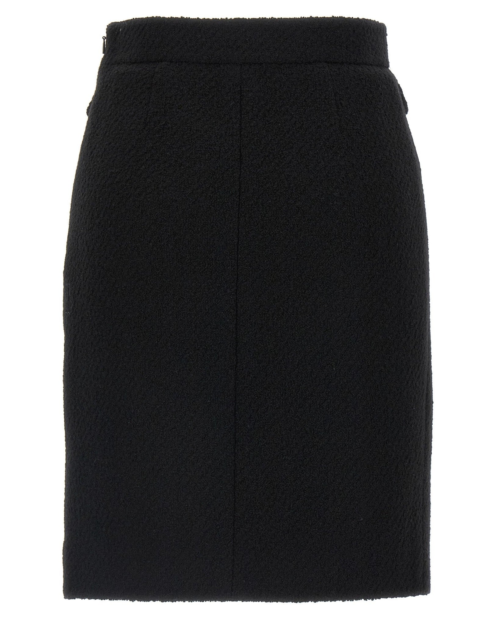 ChloÉ Bouclé Wool Skirt Glam Steals