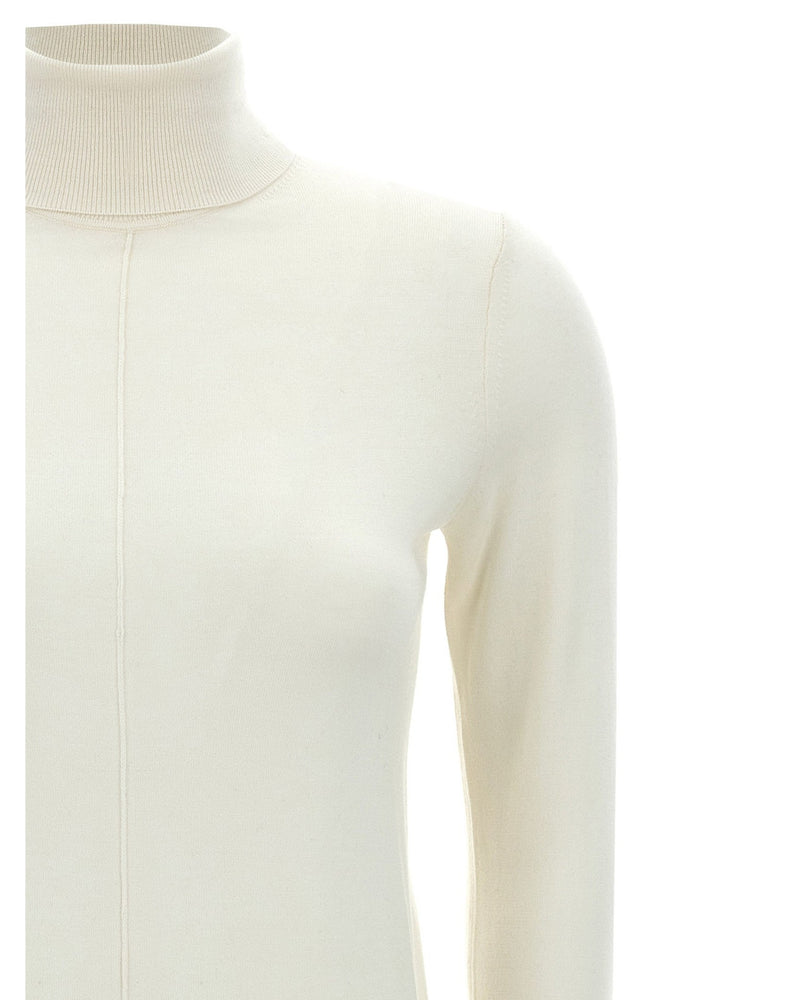 ChloÉ Logo Embroidery Turtleneck Sweater Glam Steals