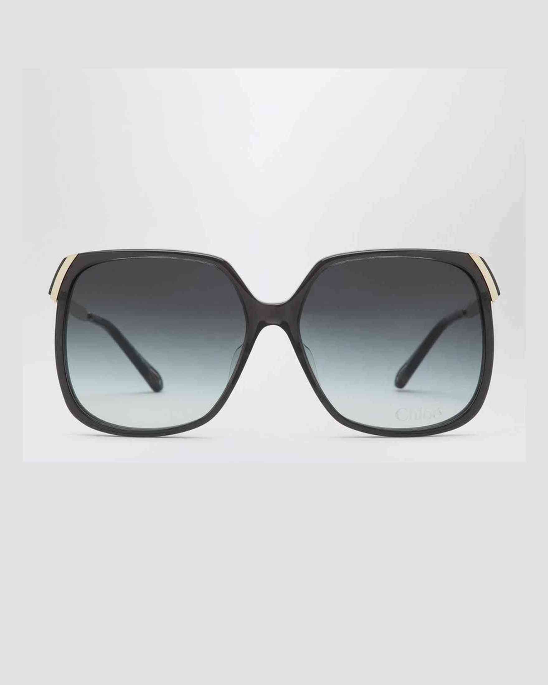 Chloé Aly Gold/gray Sunglasses Glam Steals