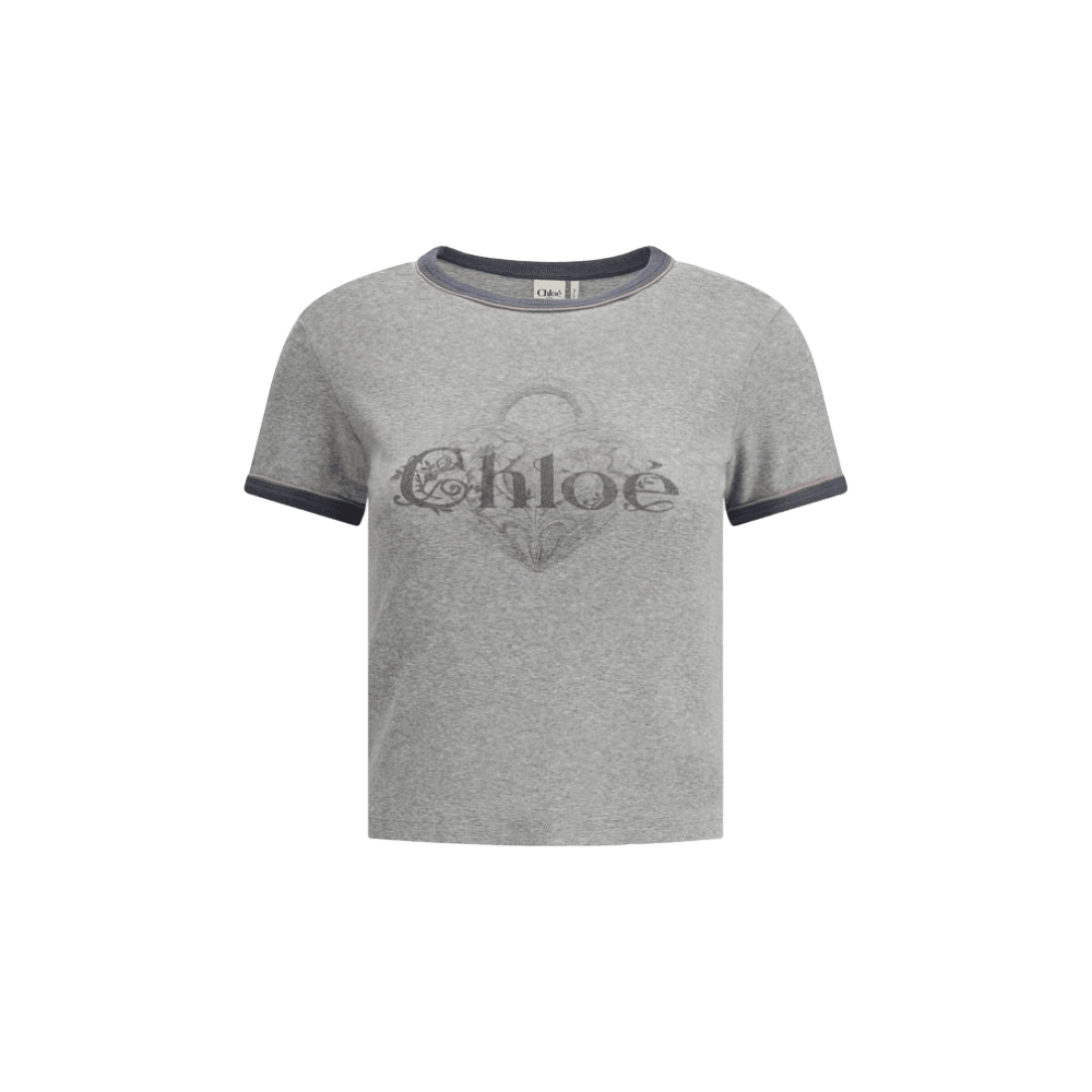 Chloé Baby Fit Logo T-shirt Glam Steals