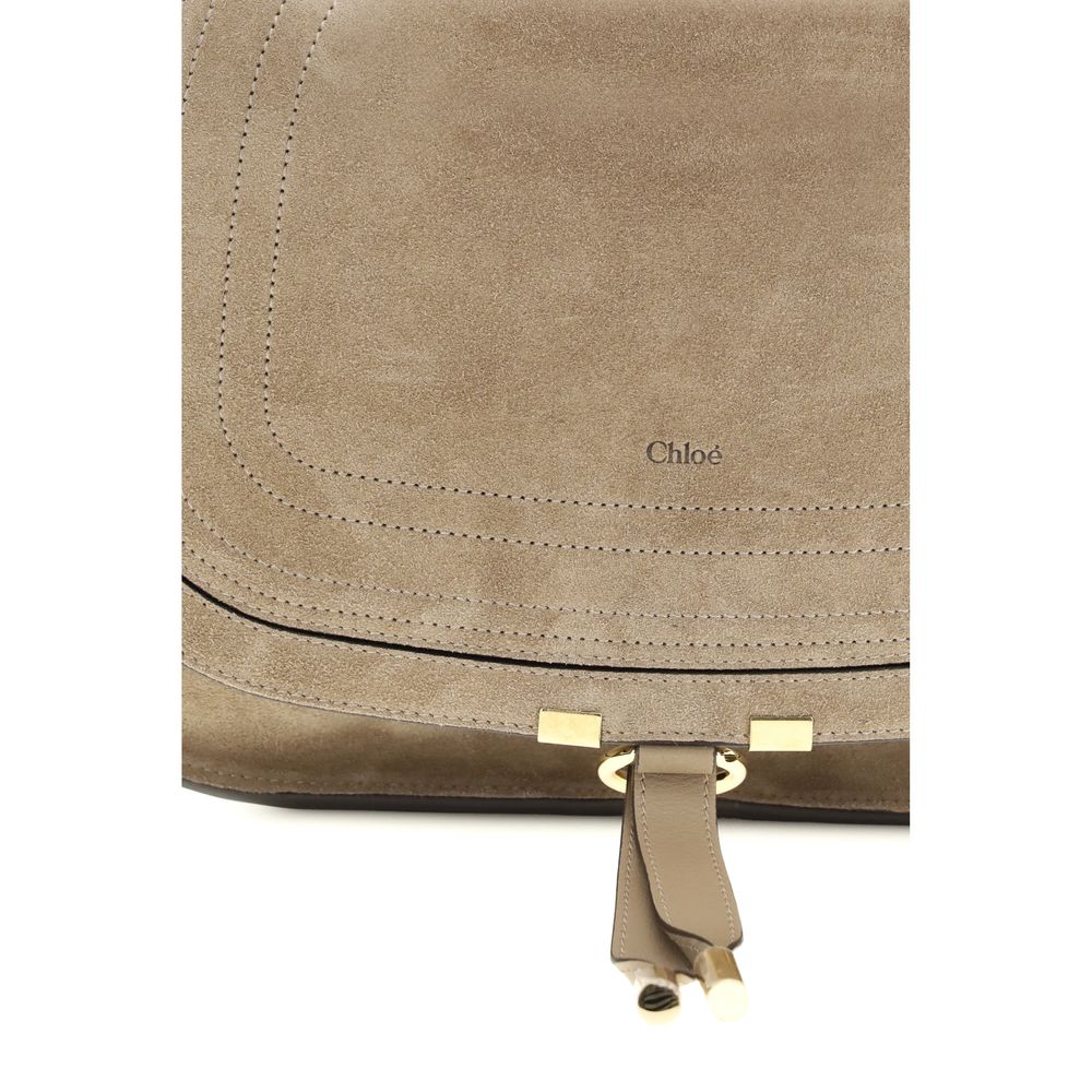 Chloé Beige Calf Leather Bos Taurus Shoulder Bag Glam Steals