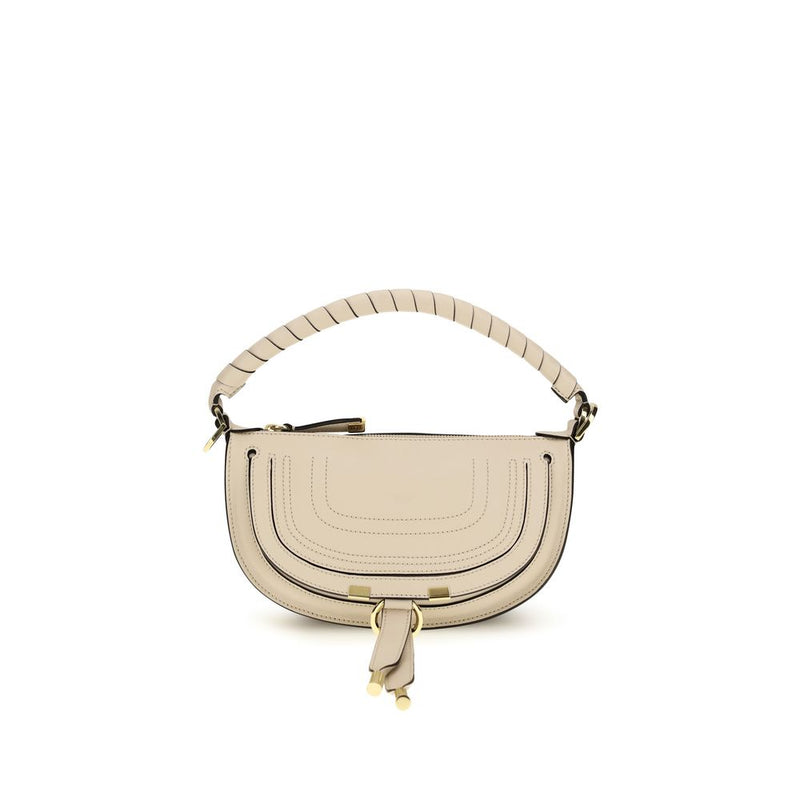 Chloé Beige Calf Leather Bos Taurus Shoulder Bag Glam Steals