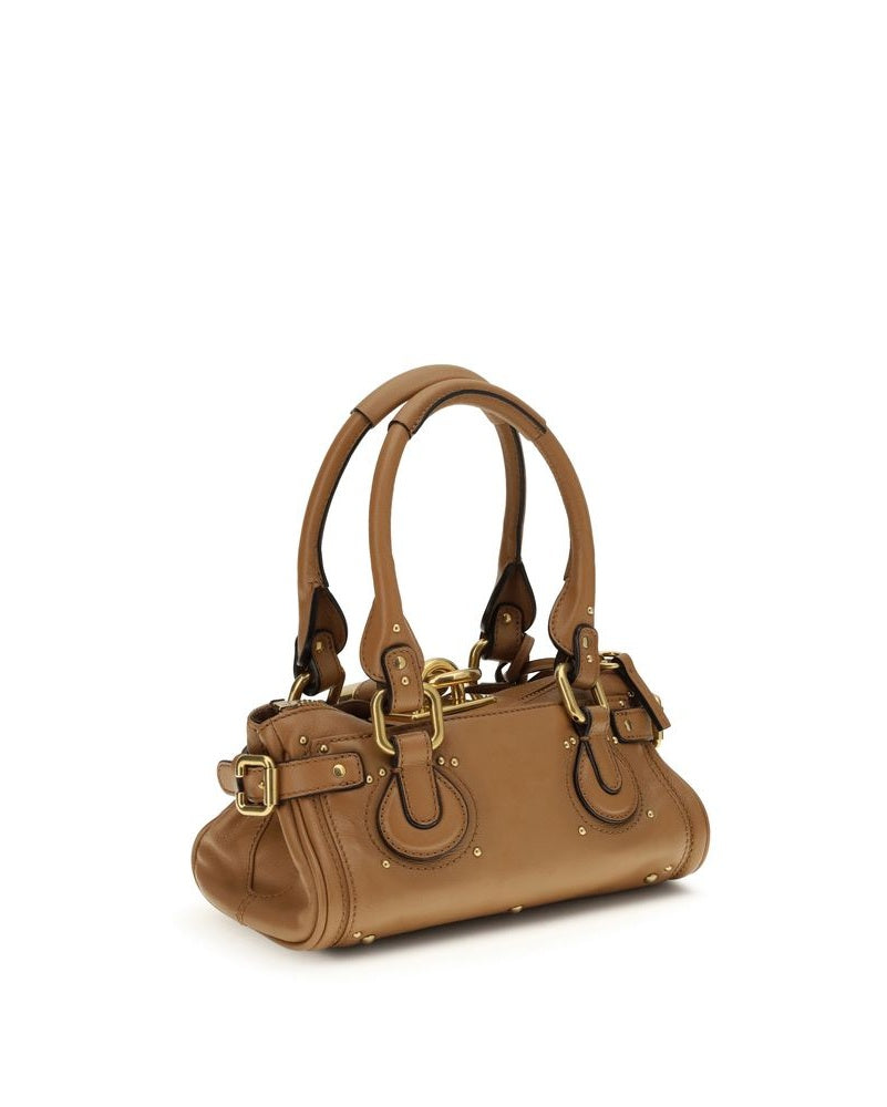 Chloé Beige Calf Leather Bos Taurus Shoulder Bag Glam Steals