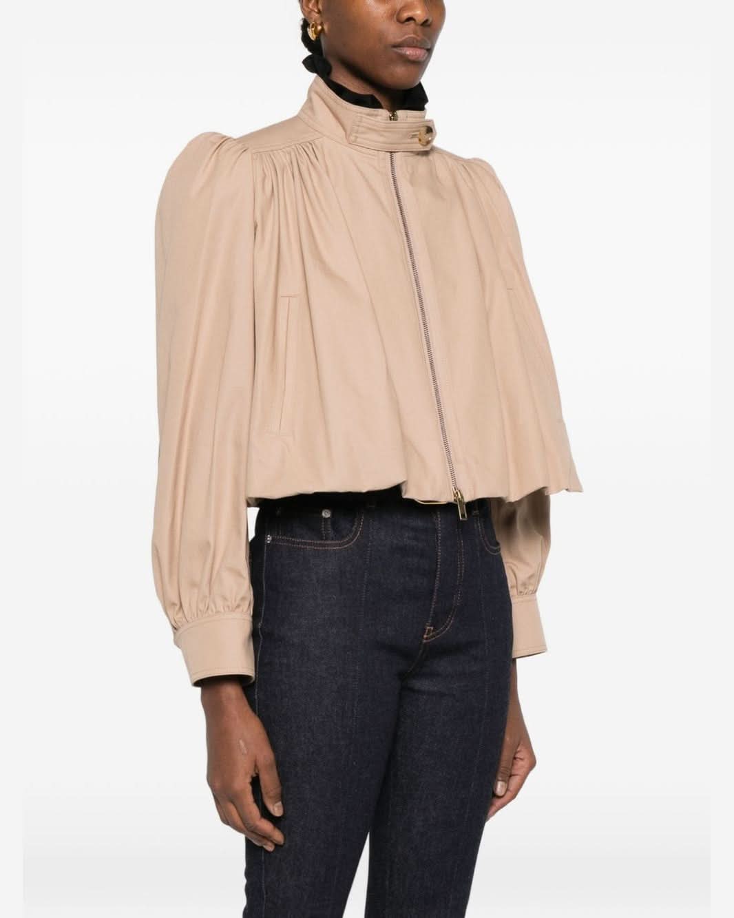 Chloé Beige Coat Jackets