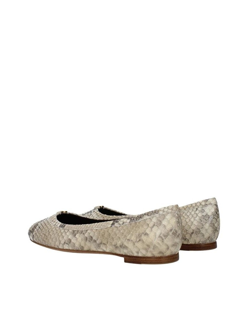 Chloé Beige Goatskin Ballet Flats Glam Steals
