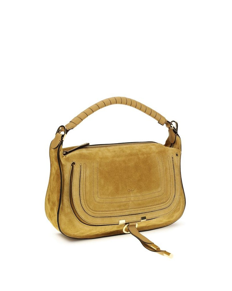 Chloé Beige Leather Calf Bos Taurus Shoulder Bag Glam Steals