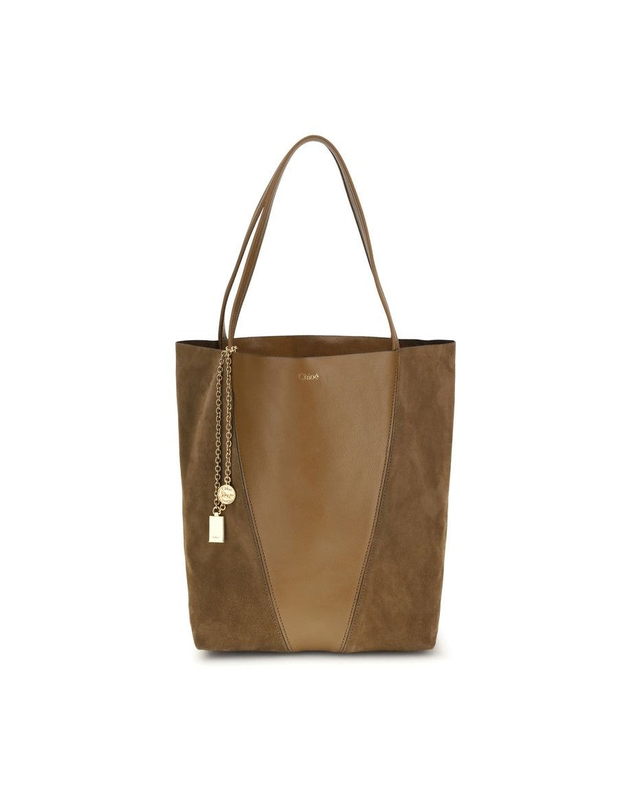 Chloé Beige Leather Shoulder Bag Shoulder Bags