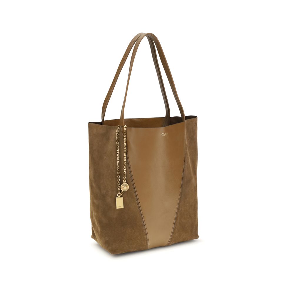 Chloé Beige Leather Shoulder Bag Shoulder Bags