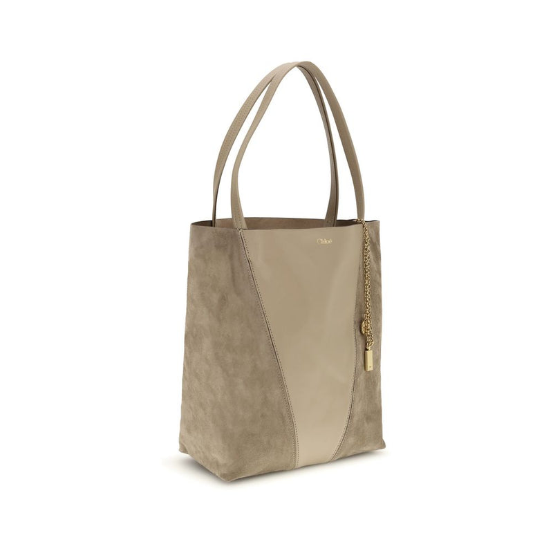 Chloé Beige Leather Shoulder Bag Glam Steals