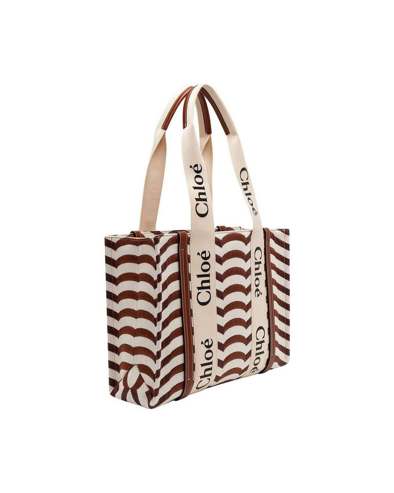 Chloé Beige Linen Tote Bag Glam Steals