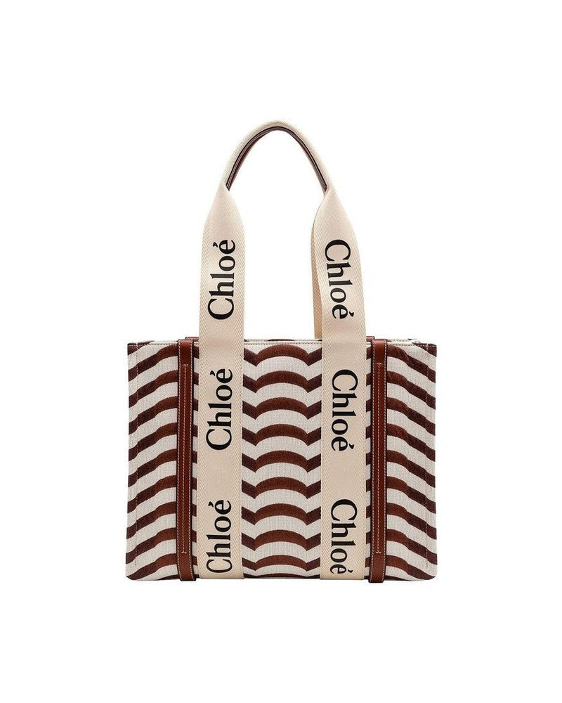 Chloé Beige Linen Tote Bag Glam Steals