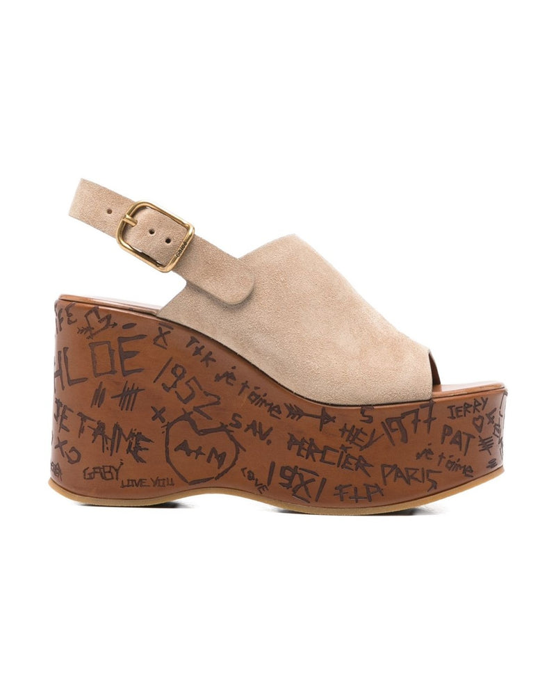 Chloé Beige Sandals Glam Steals