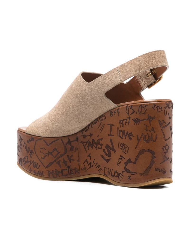 Chloé Beige Sandals Glam Steals