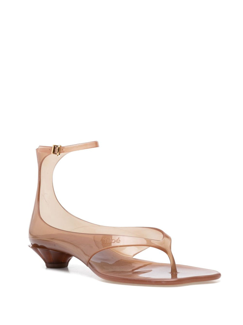 Chloé Beige Sandals Glam Steals