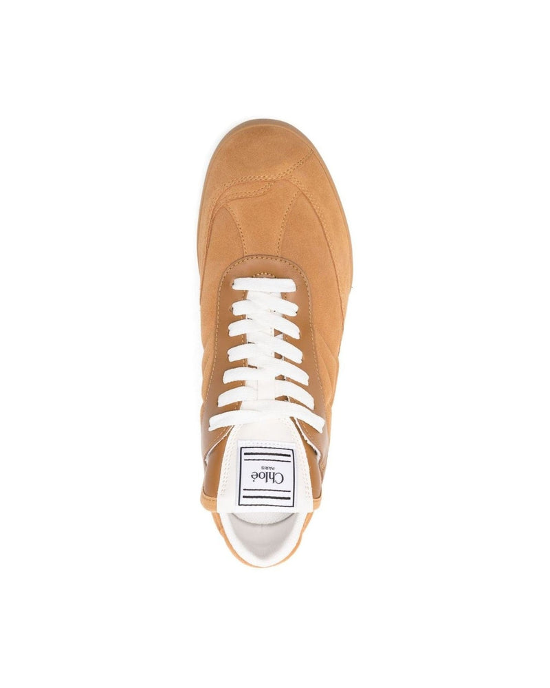 Chloé Beige Sneakers Glam Steals