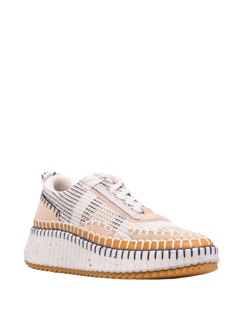 Chloé Beige Sneakers Glam Steals
