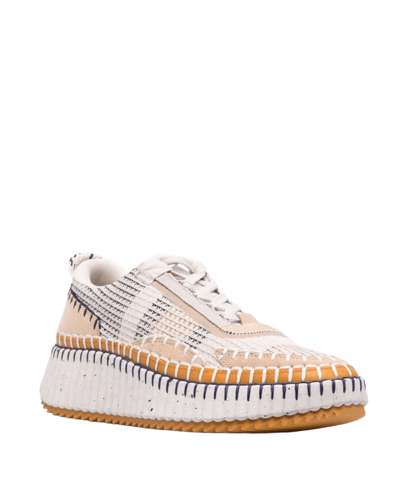 Chloé Beige Sneakers Glam Steals