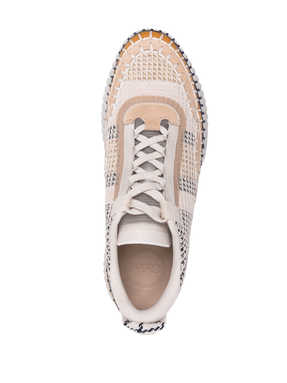 Chloé Beige Sneakers Glam Steals