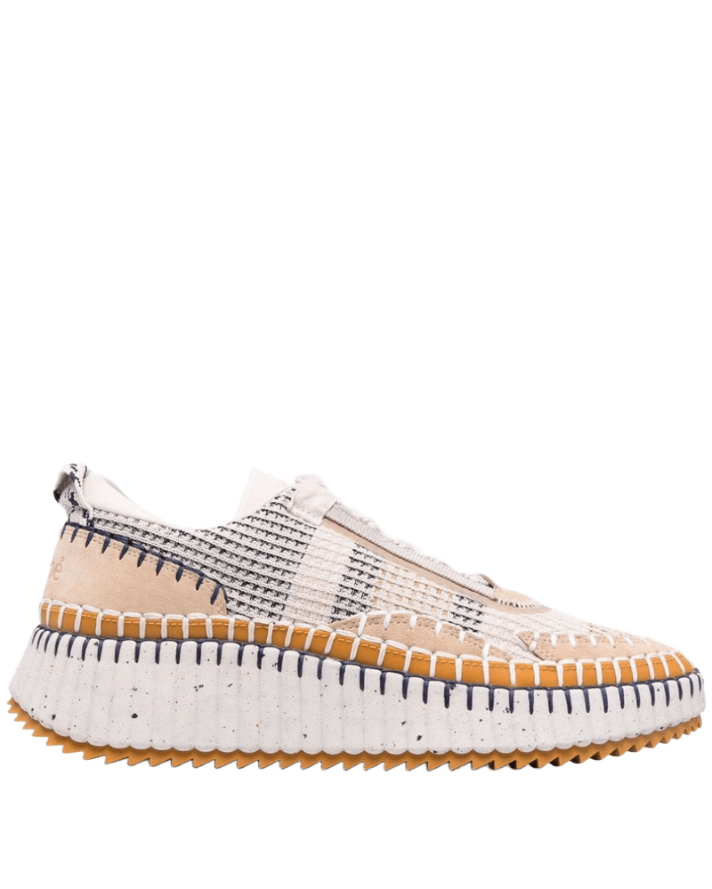Chloé Beige Sneakers Glam Steals