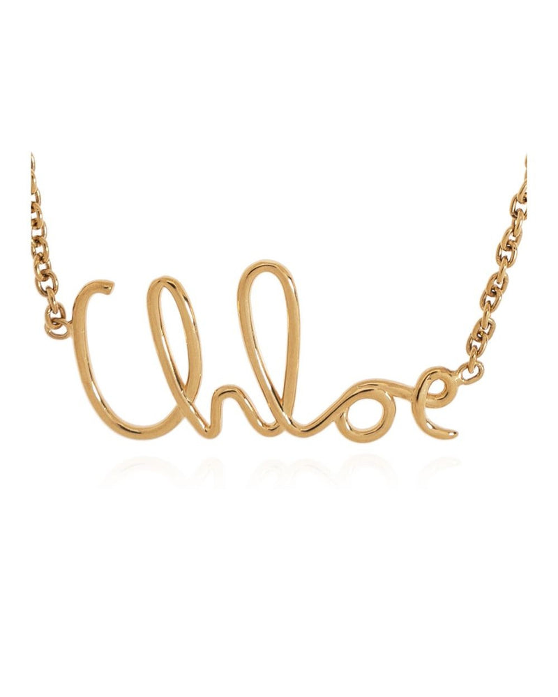 Chloé Bijoux Golden Necklace Glam Steals