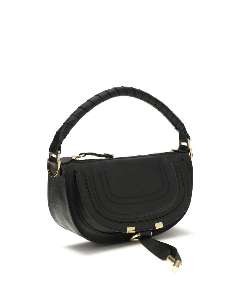 Chloé Black Calf Leather Bos Taurus Shoulder Bag 