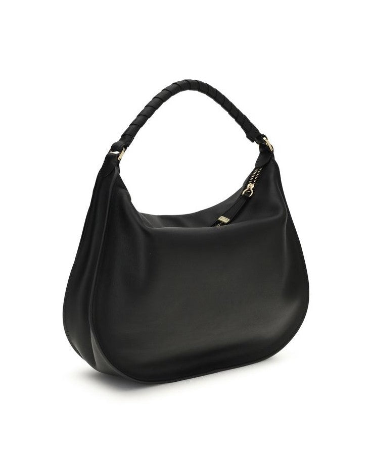 Chloé Black Calf Leather Bos Taurus Shoulder Bag Glam Steals