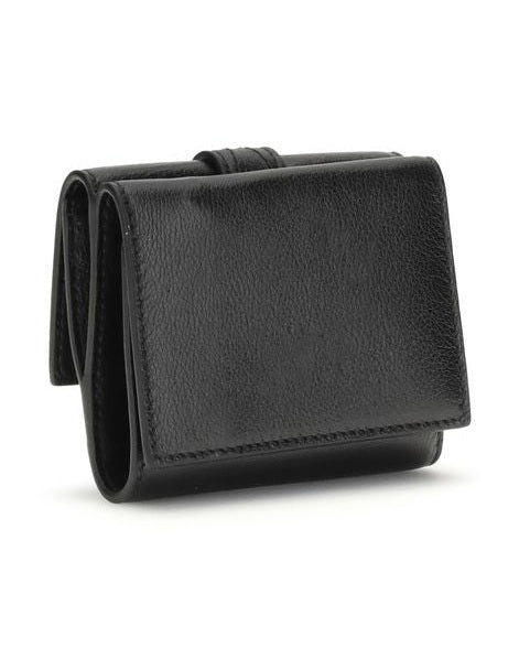 Chloé Black Calf Leather Bos Taurus Wallet Glam Steals