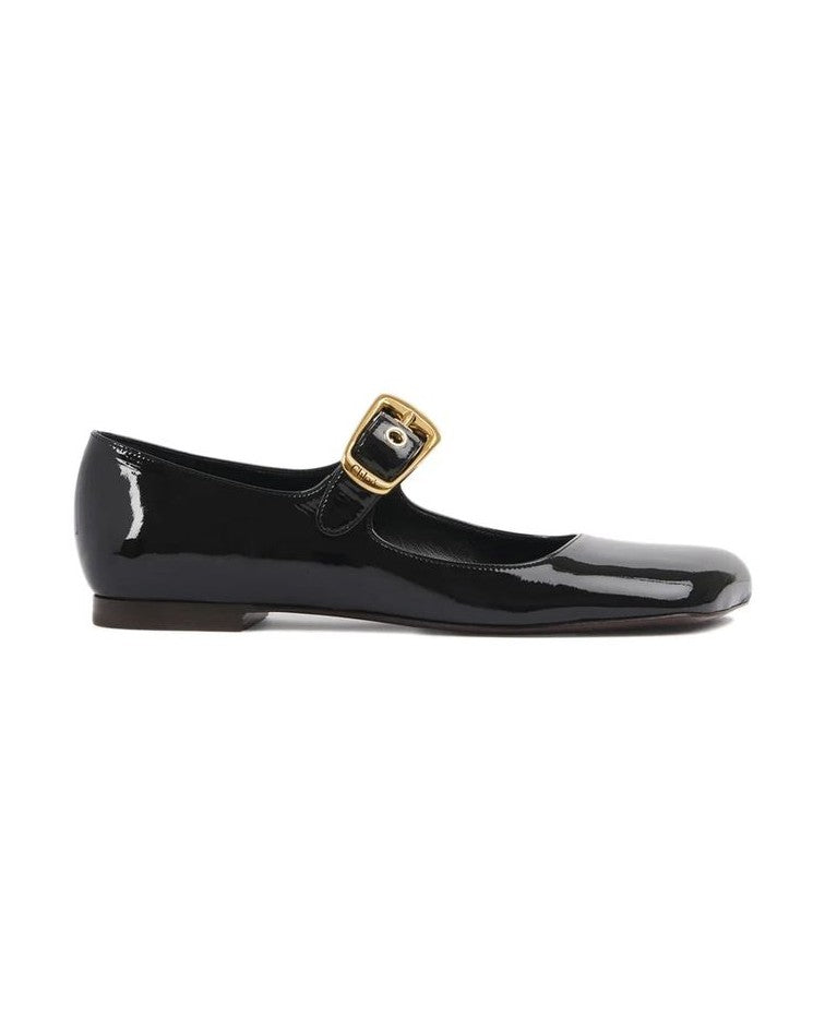 Chloé Black Calfskin Ballet Flats Glam Steals