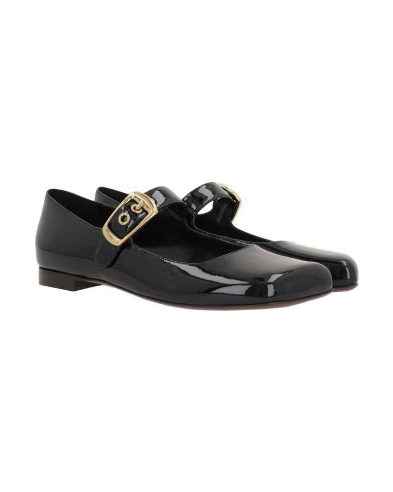Chloé Black Calfskin Ballet Flats Glam Steals