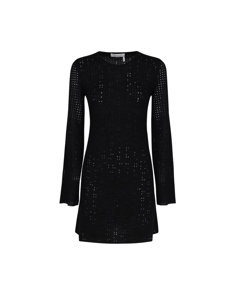 Chloé Black Cashmere Casual Dress Glam Steals