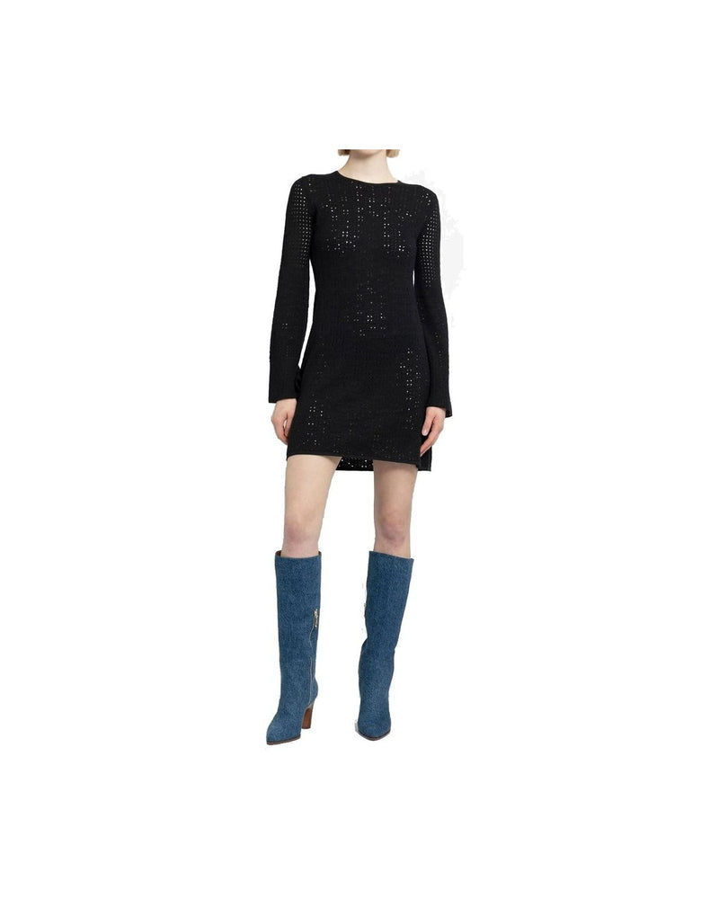 Chloé Black Cashmere Casual Dress Glam Steals