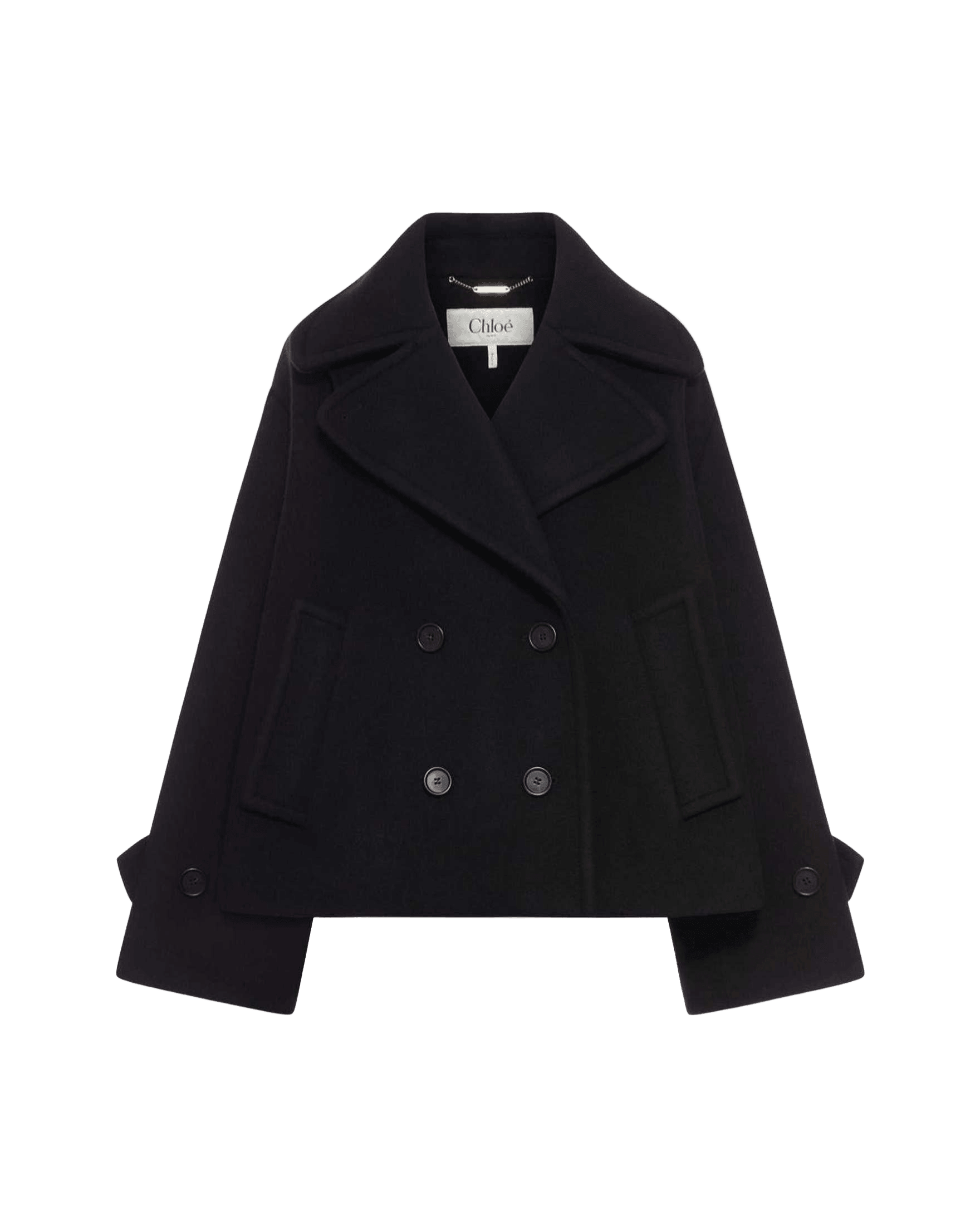 Chloé Black Coat Glam Steals