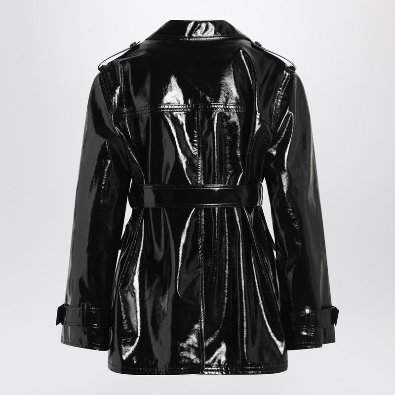 Chloé Black Cotton Glossy Canvas Jacket Glam Steals
